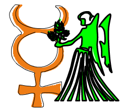 Jungfrau im Zodiak